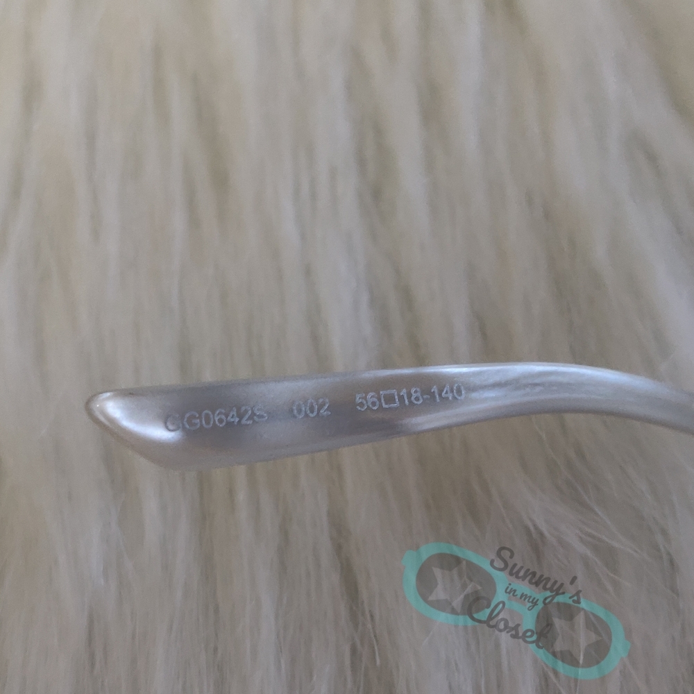 Gucci Diamond Arm Sunglasses 😎 GG0642s Stunning ❤ - Picture 5 of 7